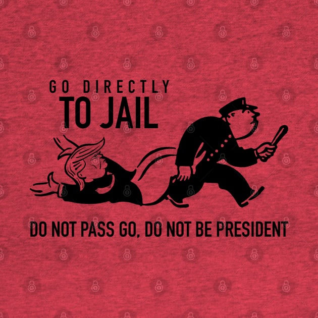 Trump Go To Jail Card (Monopoly Parody) by UselessRob